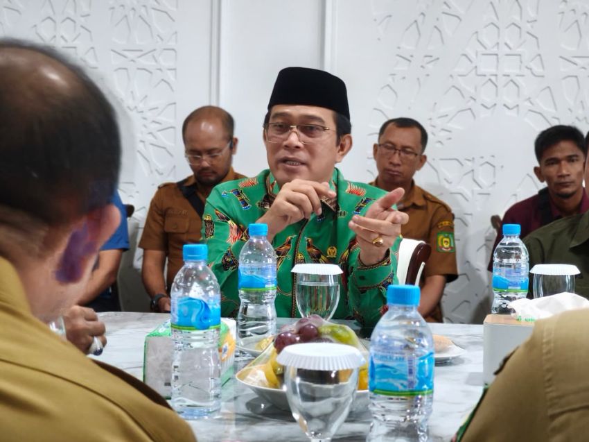 Kunjungan ke Langkat, Senator Penrad Desak Revisi UU Pemerintahan Daerah