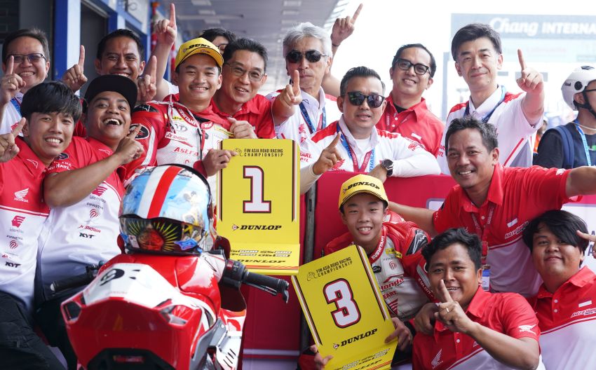 Astra Honda Racing Team Cetak Sejarah, Raih Podium ke-100 di ARRC Kelas AP250
