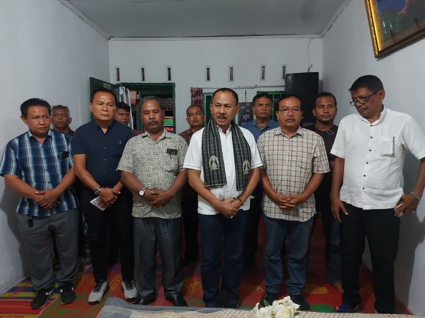 Anggota DPR RI Dr Maruli Siahaan SH.MH Kunjungan Sosial Kerumah Anggota PPSD Siahaan Kita Medan