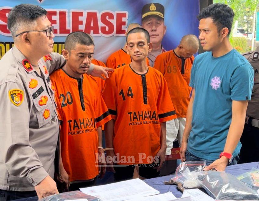 2 Jukir 'Rayap' Kabel Listrik di Underpass HM Yamin Ditangkap