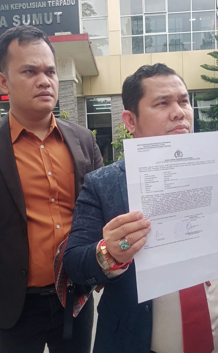 Tuduh PT.SRA Tambang Emas, 4 Akun Tiktok Dilapor ke Polda Sumut