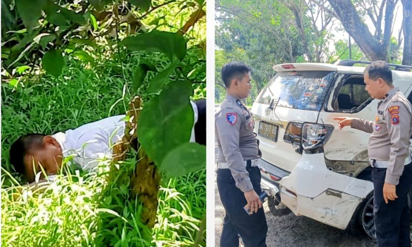 Tabrakan Beruntun di Jalinsum Batu Bara, Pengendara Motor Tewas