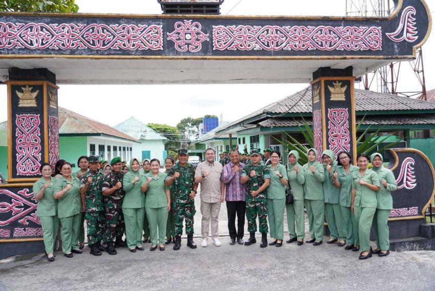 Ketua DPRD bersama Bupati Hadiri Kunjungan Silaturahmi Komandan Korem 023/KS