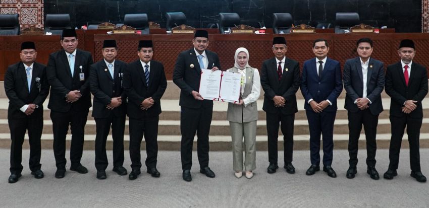Ranperda P-APBD Sumut 2025 Disetujui