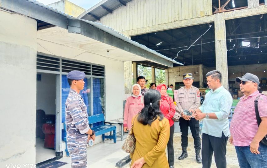 Lima Anggota DPRD Sergai Tinjau Kantor TNI-AL Bedagai, Serap Aspirasi Warga Pesisir