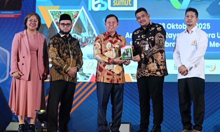 Gubernur Bobby Nasution Dorong Sinergi Pemerintah dan Dunia Usaha, Targetkan Pertumbuhan Ekonomi Sumut 7,2 Persen