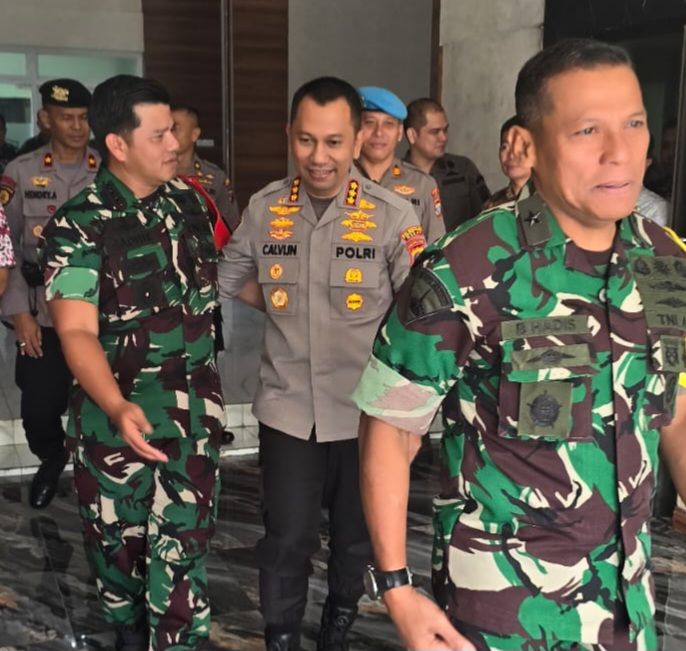 Wujud Sinergitas TNI-Polri, Kapolrestabes Medan Dukung Penuh Program TMMD ke-126/Tahun Anggaran 2025