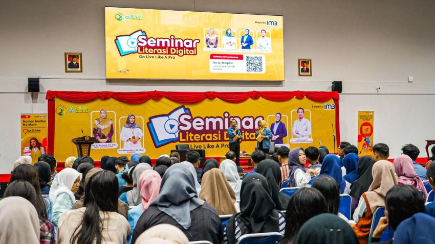Go Live Like a Pro Ajak Mahasiswa UNRI Berkarya di Dunia Digital