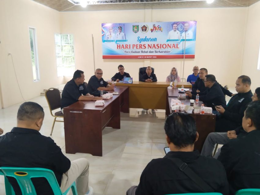 Perangi Narkotika, PWI Asahan Tes Urine Seluruh Anggota