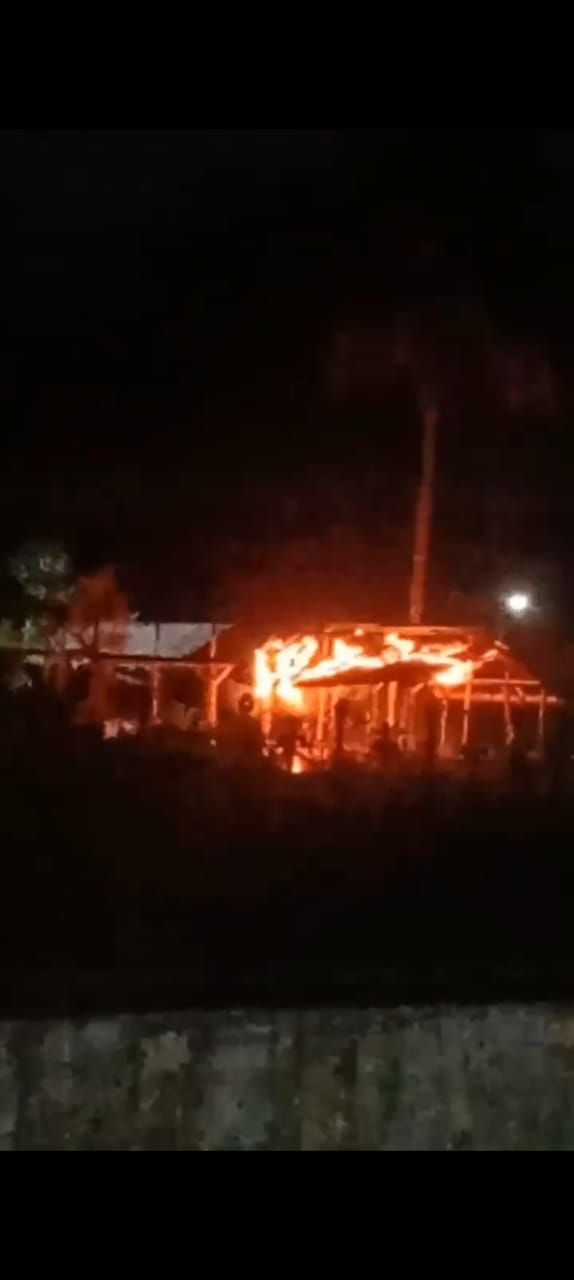 Stand UMKM di Istana Niat Lima Laras Batu Bara Kembali Terbakar