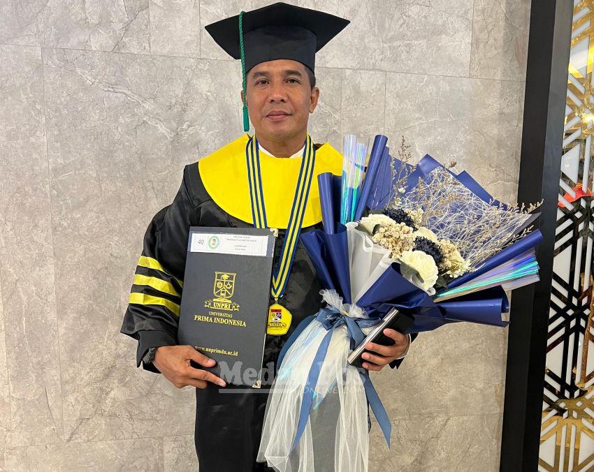 Diwisuda dengan Gelar Doktor Hukum, AKBP Dr Arman Muis Persembahkan 3 Karya untuk Masyarakat