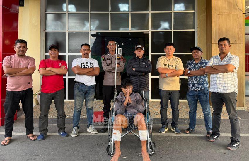 Begal Sadis Bacok-Sayat Tangan Mahasiswa di Medan Terungkap, 1 Pelaku Ditembak-4 Lagi DPO