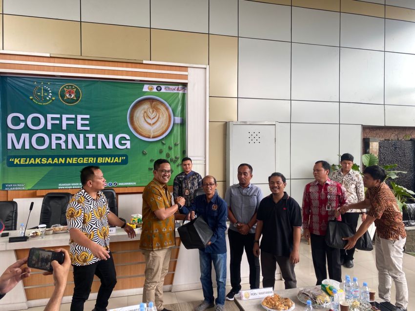 Baru Dua Bulan Menjabat, Kajari Binjai Siap Pasang Badan Lawan Oknum Bermain Kasus