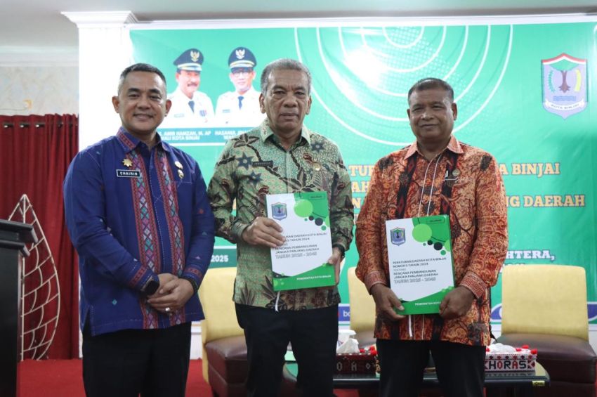 Perkuat Komitmen Pembangunan, Pemkot Binjai Sosialisasikan RPJPD 2025–2045