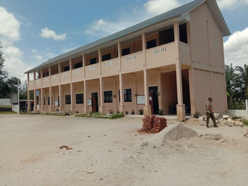Pembangunan SMPN-I Gunung Maligas Rp 2 M Tidak Selesai Dikerjakan Dibayar 100 Persen