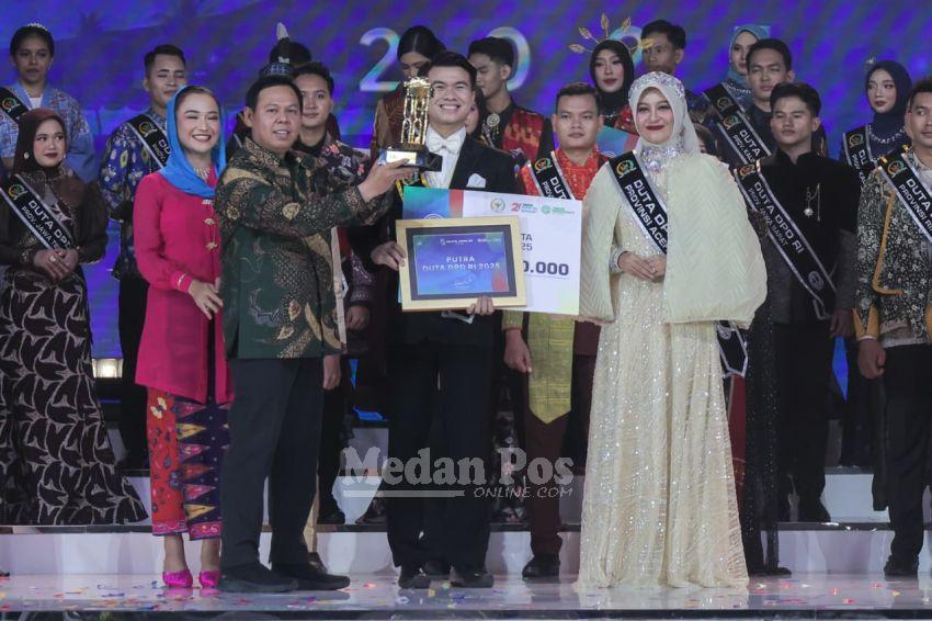 Putri Aceh dan Putra Jawa Timur Dinobatkan Menjadi Duta DPD RI 2025