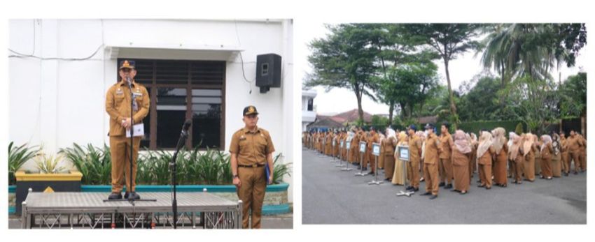 Pj. Sekdako Binjai Pimpin Apel Gabungan, Tekankan Disiplin Serta Inovasi Pelayanan Publik