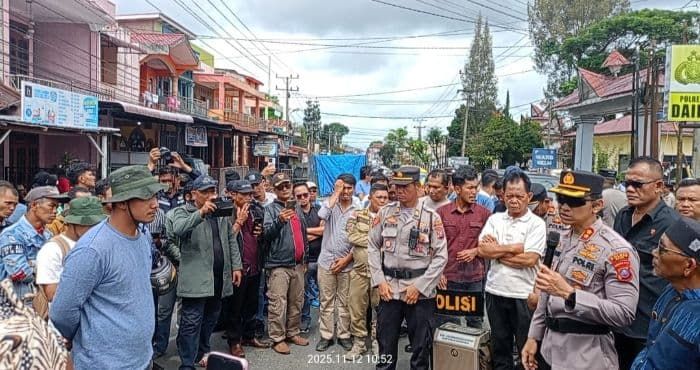 Rusuh di Mapolres Dairi, 10 Petugas Luka 33 Pendemo dan Provokator Diamankan
