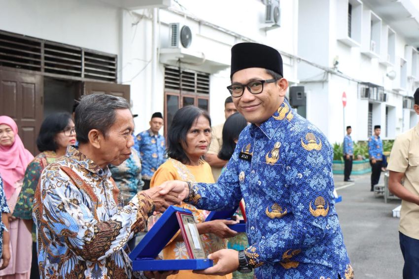 Pimpin Apel Gabungan, Wakil Wali Kota Tegaskan Penguatan Layanan Sosial di Kota Binjai