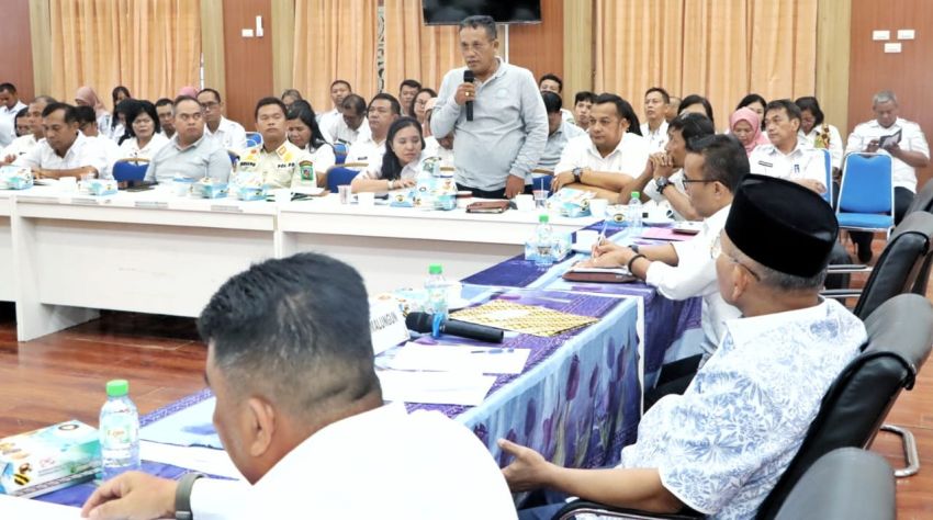 Pada Rapat Koordinasi, Bupati Ingatkan ASN Agar Proaktif dan Disiplin Dalam Pelayanan Masyarakat