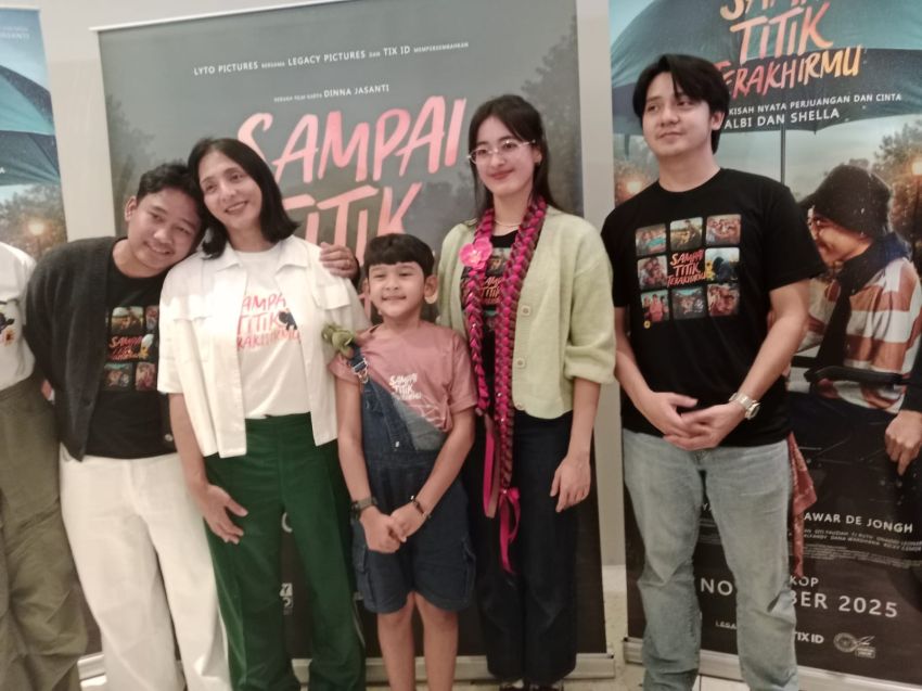 Pemain Film Sampai Titik Terakhirmu Sapa Penggemar di Medan, Ungkap Kisah Cinta yang Mengharukan