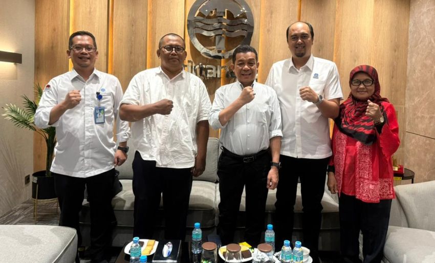 Dirut Perumda Tirtanadi dan Forwadi Bahas Silaturahmi Akhir Tahun