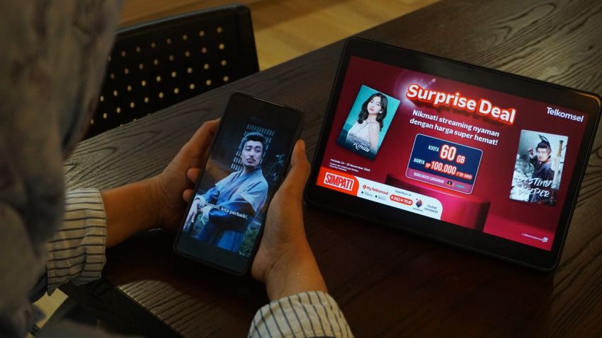 Telkomsel Hadirkan Surprise Deal: Kuota 60GB Rp100 Ribu, Gratis Akses Shortmax dan Vision+