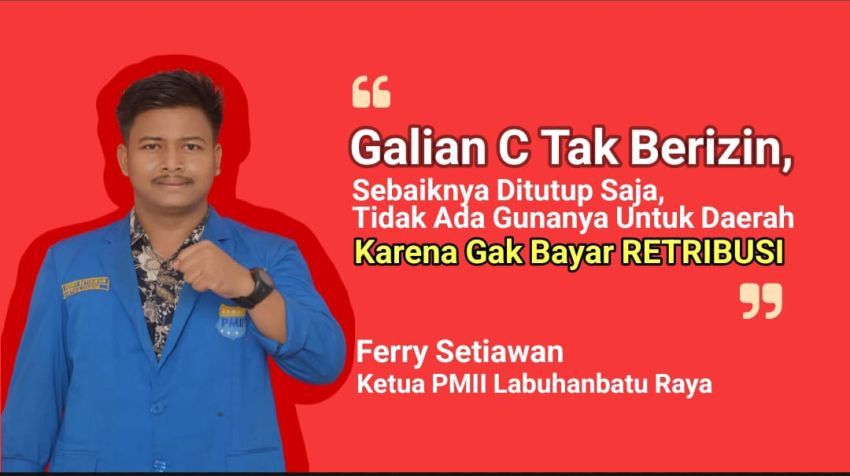 Selidiki Tambang Ilegal di Aek Natas Labura, PMII Minta APH Segera Bergerak