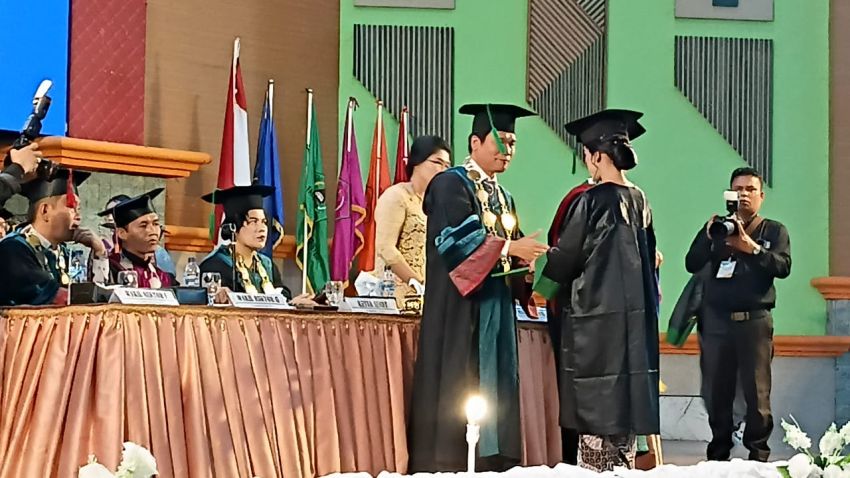 IAKN Sukses Gelar Wisuda XI, Rektor: Kemenristekdikti Beri Peluang Penambahan Prodi Umum