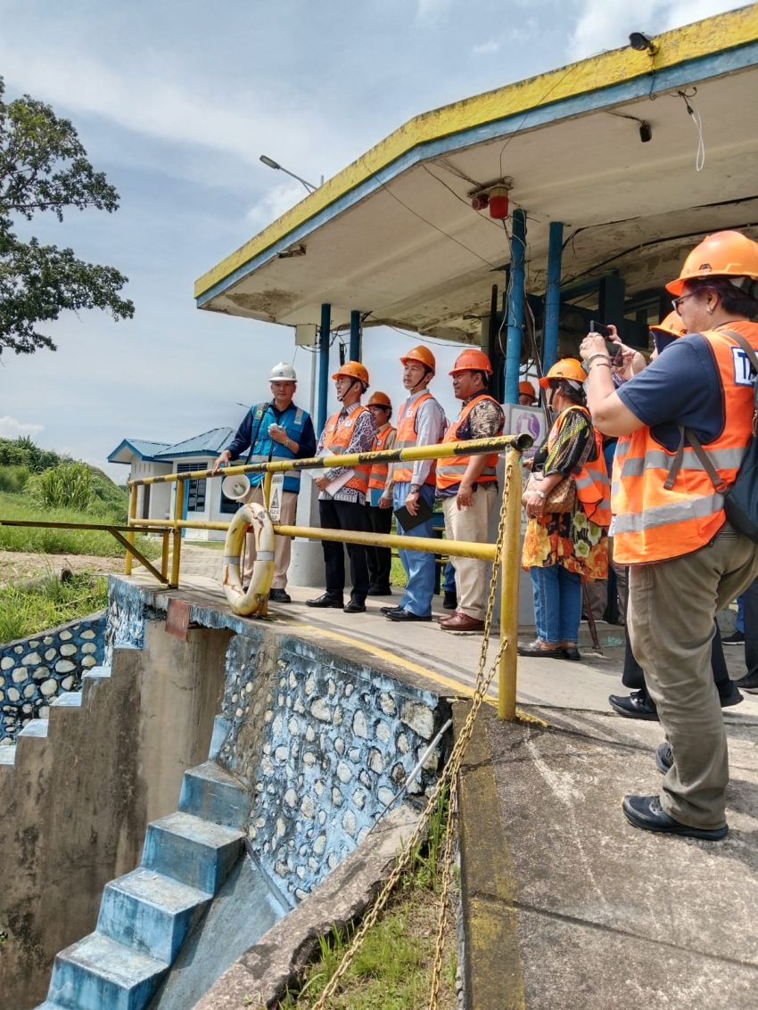 Konsul Jepang Tinjau Proyek JICA di IPA Sunggal Tirtanadi