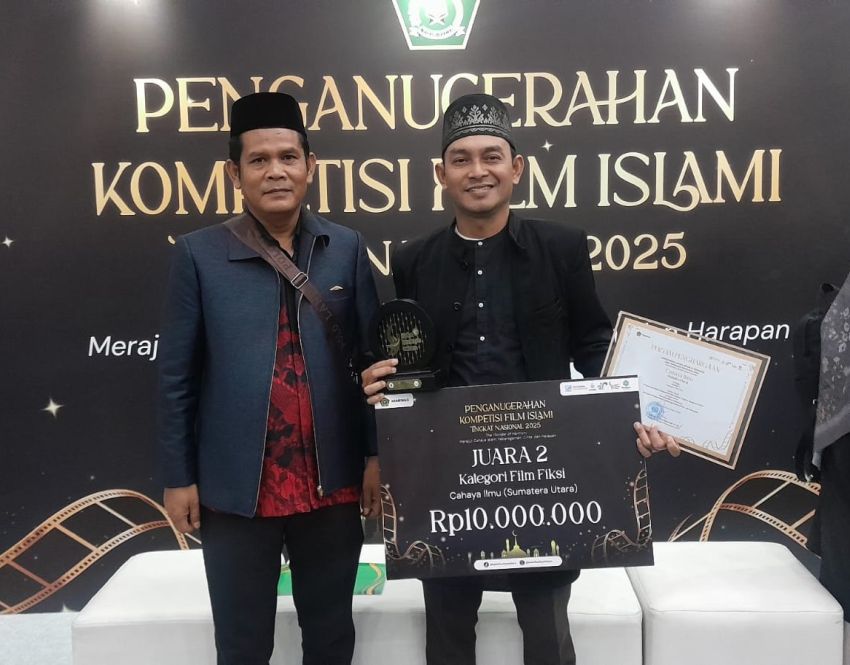 Film Cahaya Ilmu Asal Sumut Raih Juara 2 Pada Kompetisi Film Islami Nasional 2025