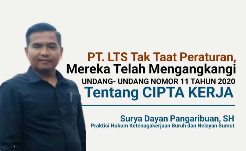 Kompensasi Puluhan Pekerja Tak Dibayar, PHKBN Sumut Akan Gugat PT. LTS