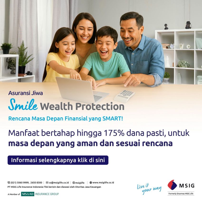 MSIG Life Bayarkan Rp480 Miliar Klaim Kesehatan & Meninggal Dunia di Semester I 2025