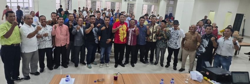 Sabam Manalu Lantik Pengurus PTMBB Sibolga Sekitarnya Periode 2025-2030