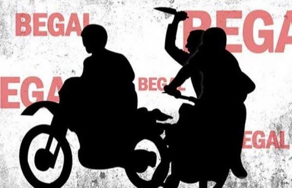 Ngeri! Komplotan Begal Beraksi di Medan Johor, Korban Ditodong Parang-Motor Dirampas