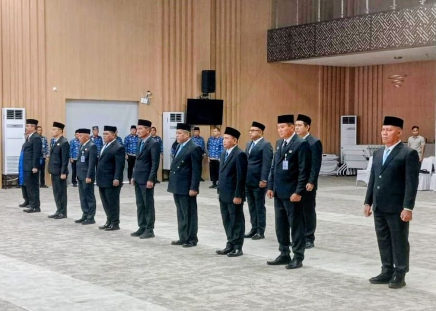 Bupati Lantik 10 Pejabat Eselon II dan III Dilingkungan Pemerintah Kabupaten Batu Bara