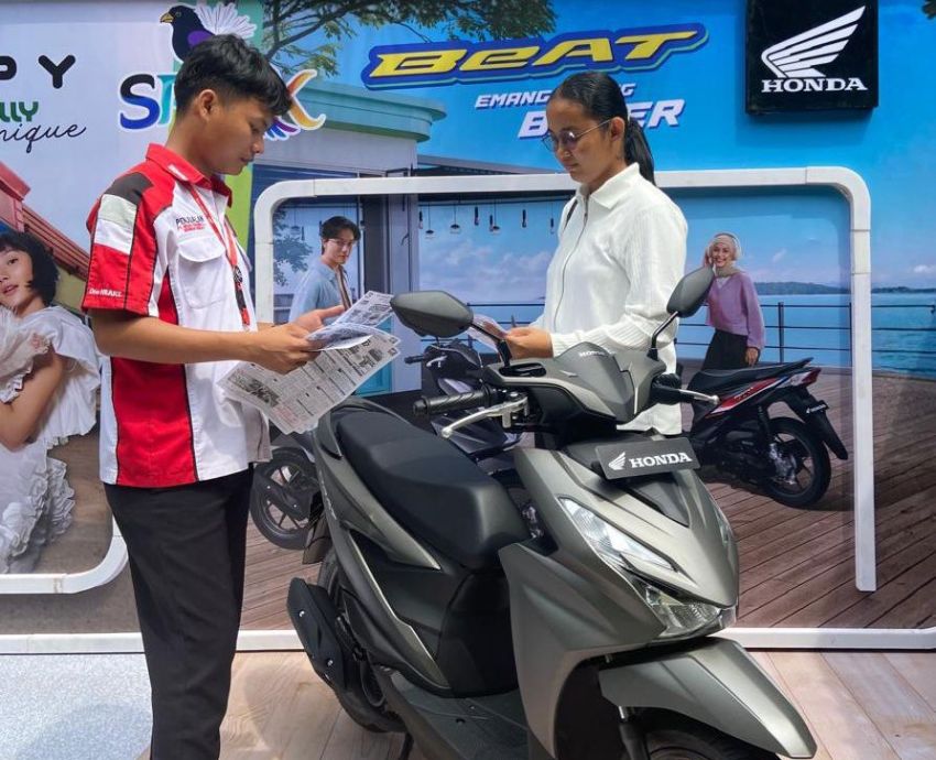 Honda Scoopy dan Beat Hiasi Spark Porseni 2025 USU