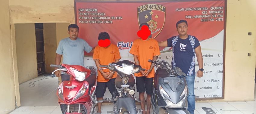 Polsek Torgamba Ungkap 2 Kasus Curanmor