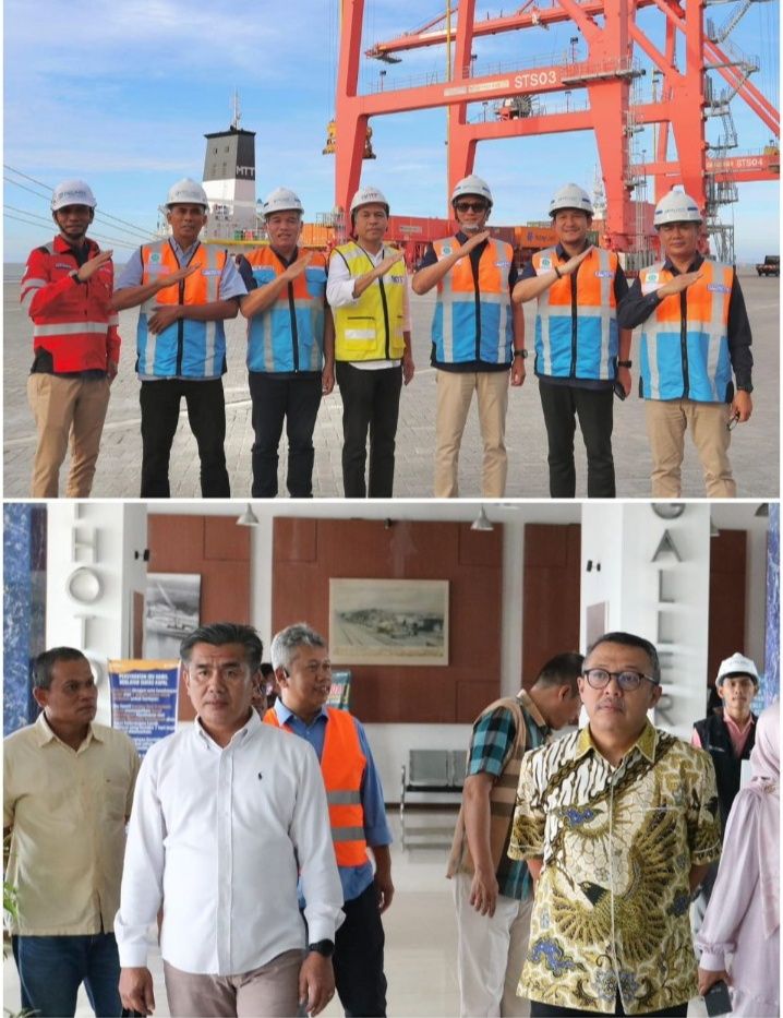 Direktur Keuangan dan Direktur Operasi Pelindo Tinjau Pelabuhan Belawan untuk Penguatan Layanan dan Efisiensi Operasional