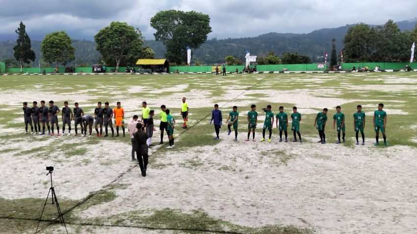 Dandim Cup 2025 Dibuka, Ajang Menjaring Bibit Muda Berprestasi Sepakbola di Tapanuli Utara