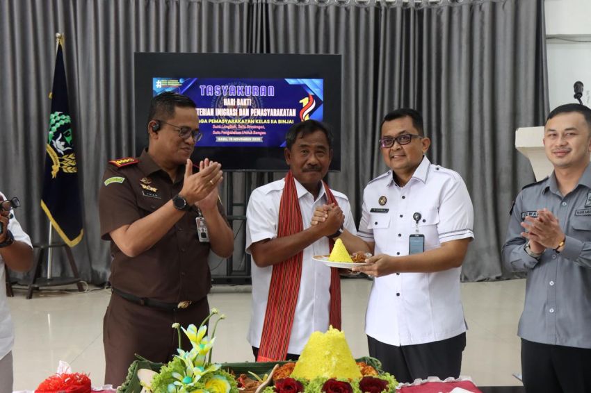 Wali Kota Binjai Hadiri Tasyakuran Hari Bhakti Kementerian Imigrasi dan Pemasyarakatan ke-1