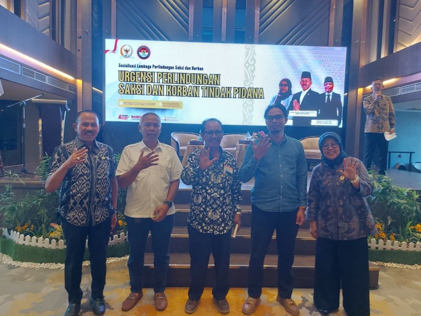 Anggota DPR RI Maruli Siahaan Sosialisasi  Urgensi Perlindungan Saksi dan Korban Tindak Pidana