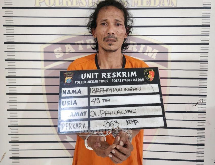 Pencuri di Rumah Dosen di Medan Perjuangan Ditangkap