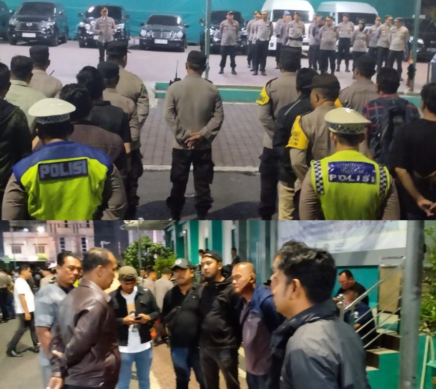 Malam-malam, Wakapolrestabes Medan Pimpin KRYD : Personel Diingatkan Bijak Dalam Menjalankan Tugas