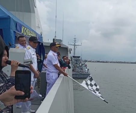 Peringati Hari Armada Rl Ke 80 Kodaeral l Gandeng HNSI Gelar Lomba Dayung Sampan Tradisional