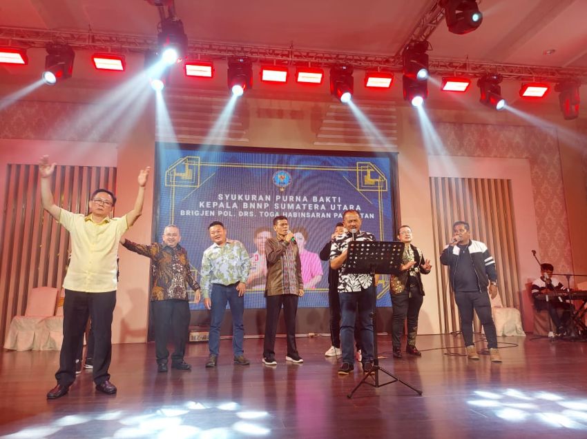 Anggota DPR RI Maruli Siahaan Hadiri Pesta Syukuran Brigjen Pol (Purn) Toga Panjaitan