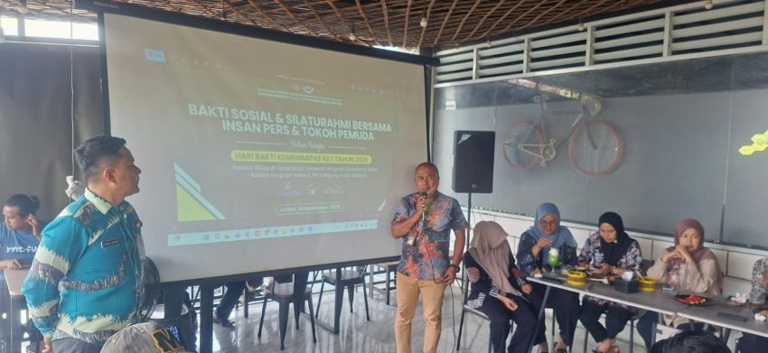 Bakti Sosial di Imigrasi Tanjungbalai Asahan Bersama Jurnalis, Aktivis dan Pemuda Sebagai Bentuk Mitra Berlanjut