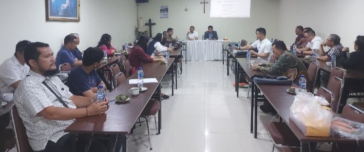 Anggota DPR RI Maruli Siahaan Pimpin Rapat Panitia Natal Oikumene Sumatera Utara Tahun 2025