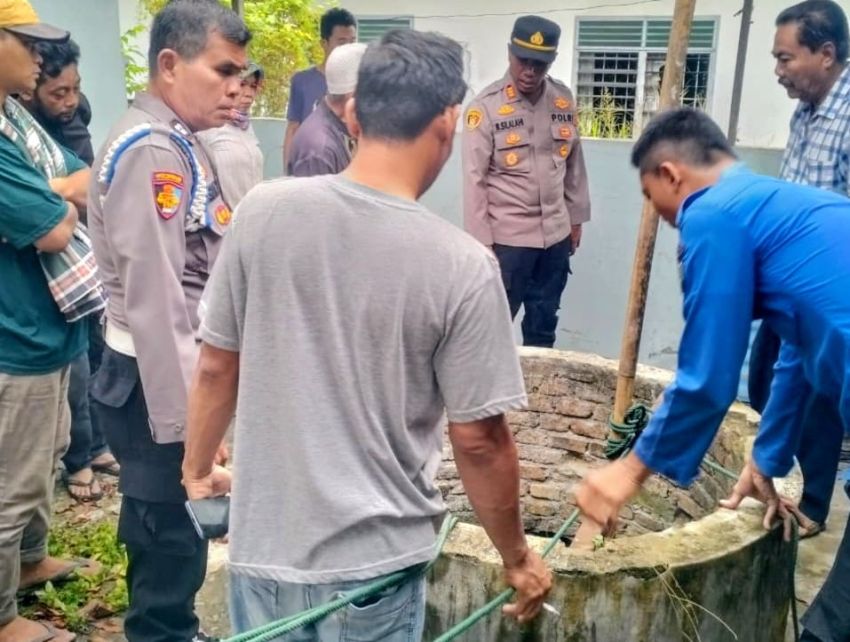 Kakek 80 Tahun Ditemukan Tak Bernyawa di Sumur Tua di Sei Suka Batu Bara