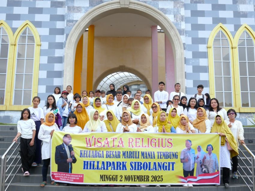 Maruli Mania Tembung Wisata Religius ke Hill Park